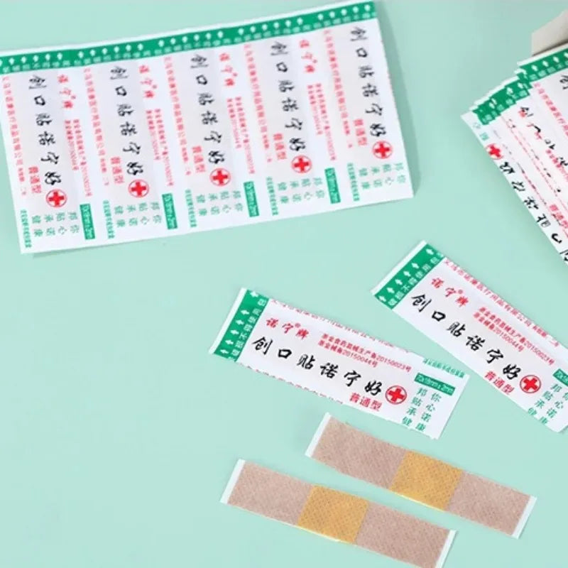 Pansements adhésifs respirants, 50 pièces, pansements de premiers secours pour soins de la peau