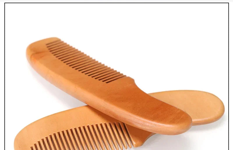 2/3PCS Newborn Wool Baby Wooden Brush Comb Newborn Hair Brush Infant Head Massager Portable Comb Hair Bath Brush Comb