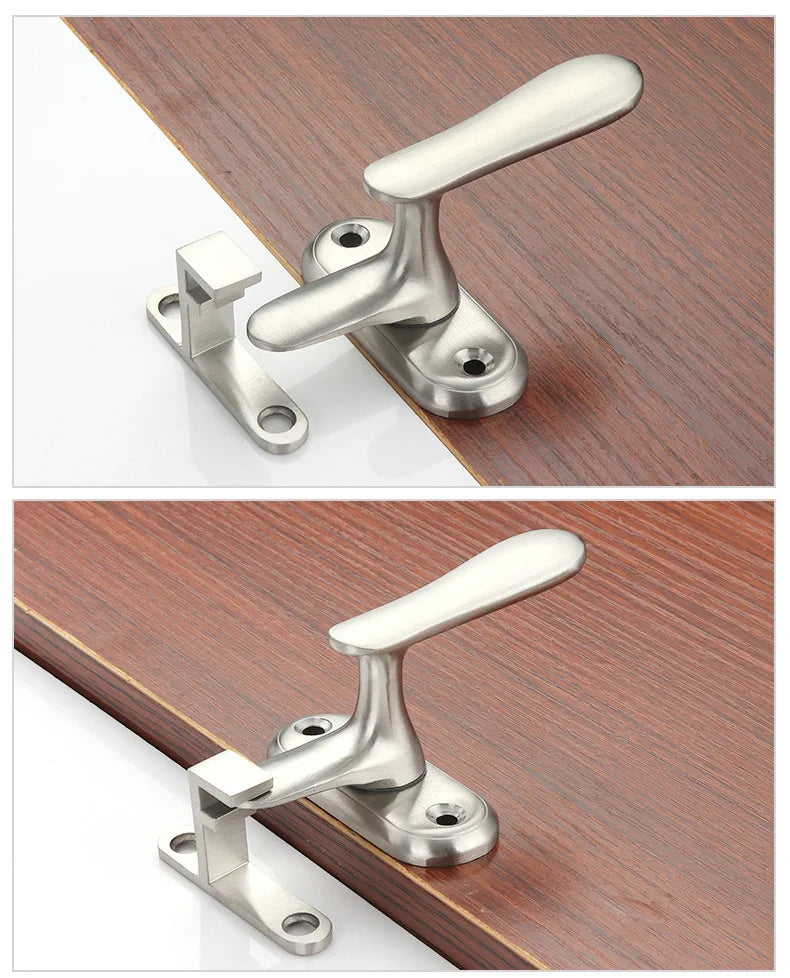 1pc Stainless Steel Door Window Latch Indoor Door Security Lock Bathroom Barn Door Bolt Home Improvement Hardware Fittings