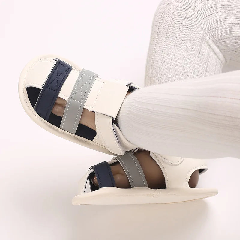 Newborn Infant Baby Boy Girls Shoes Summer Sandals Casual Soft Bottom Non-Slip Breathable Baby Shoes Toddler Shoes