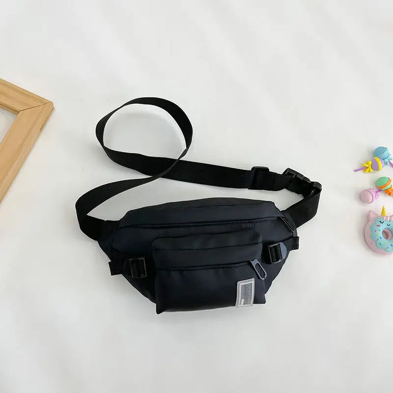 Casual Design Children's Chest Bag Handsome Boys Small Shoulder Messenger Bags Baby Kids Purse Handbags Cool Girls Fanny Pack