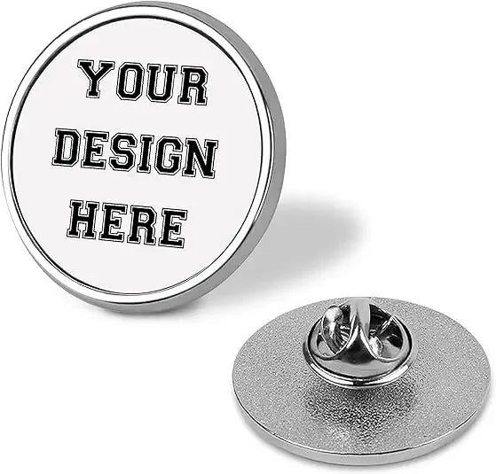 1 PC Personalized Photo Enamel Pins Custom Pictures Brooches Wedding Birthday Pet Creative Alloy Pin Clothes Lapel Button Badges