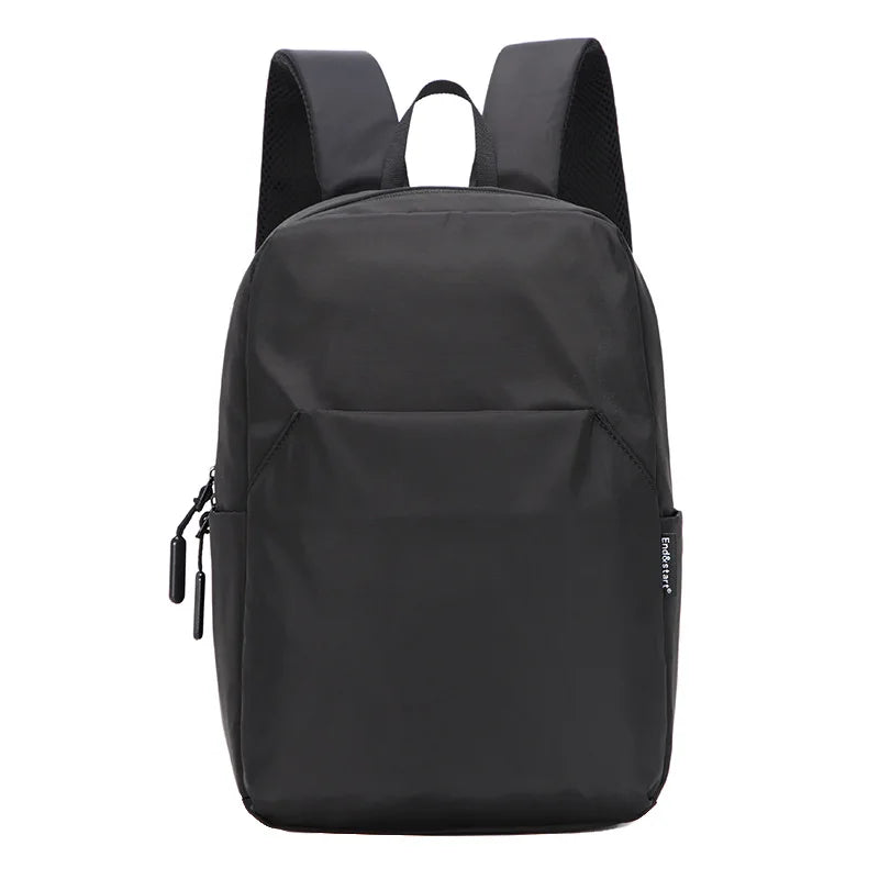 Mini sac à dos en toile pour homme, tendance, noir, cartable, petit sac japonais, sac de voyage, étanche