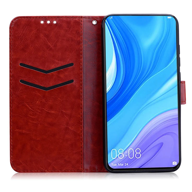 For Huawei P Smart Pro Case Phone Cover Soft Silicone Wallet Flip Case for Coque Huawei P Smart Pro Phone Case Fundas 2019 Cover