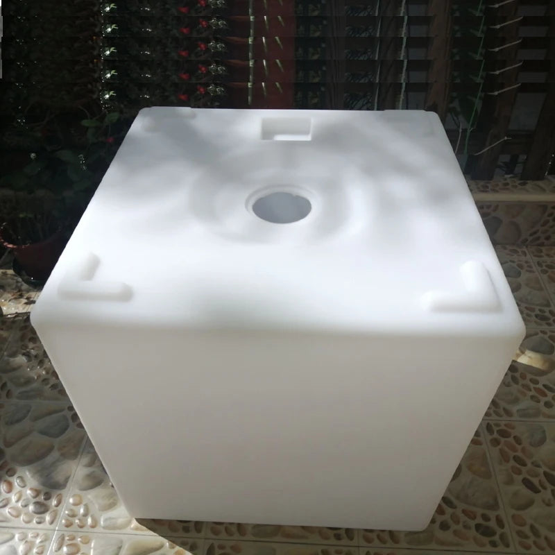 Plastic Cubes Shell Case, Bar Table, Outdoor, Plastic PE, No Light Source, D20cm, D25cm, D30cm, 40cm, 43cm, 50cm, 60cm, 1Pc