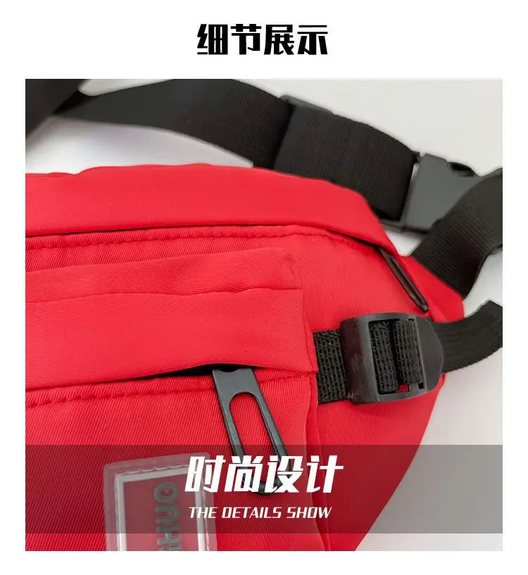Casual Design Children's Chest Bag Handsome Boys Small Shoulder Messenger Bags Baby Kids Purse Handbags Cool Girls Fanny Pack