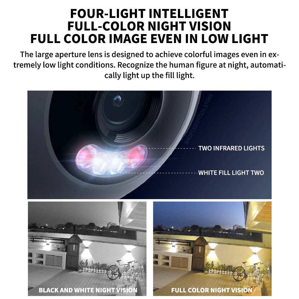 China Version Xiaomi Outdoor CW500 Dual Camera Security Protection CCTV AI Detection Full-Color Night Vision IP66 Smart Home