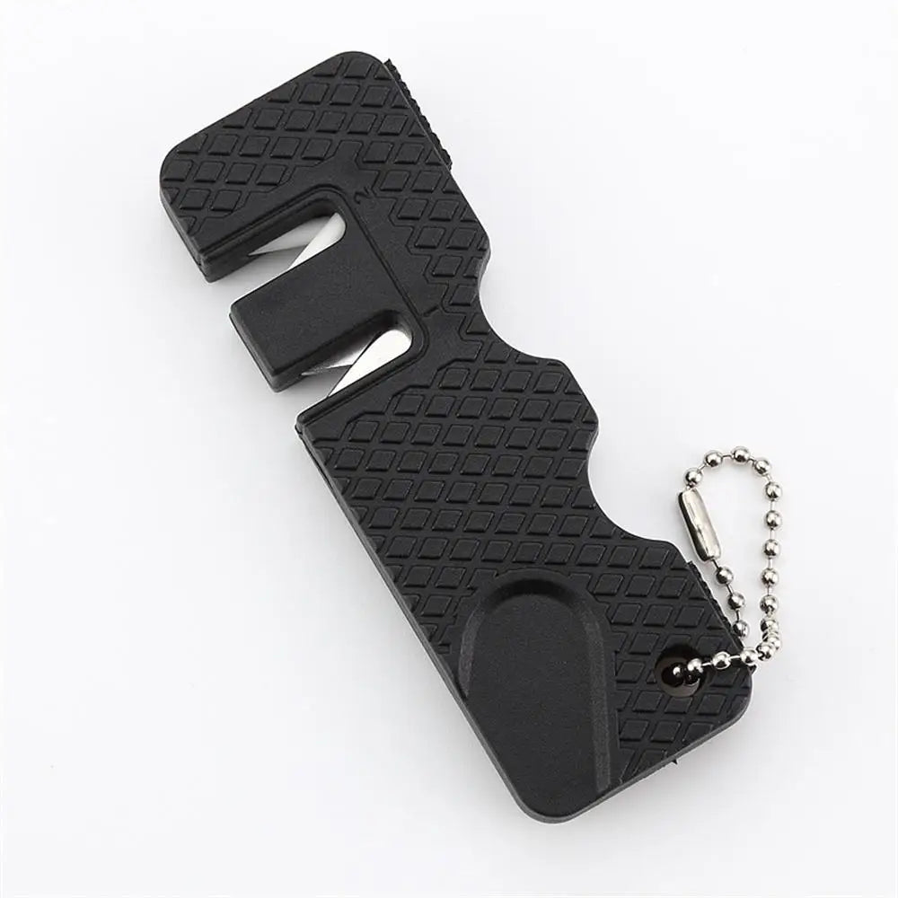 Knife Sharpener Pocket Ceramic Sharpen Diamond Tool Scissor Sharpen Gears Fish Hook Carbide Knife Whetstone Outdoor Multi Tools