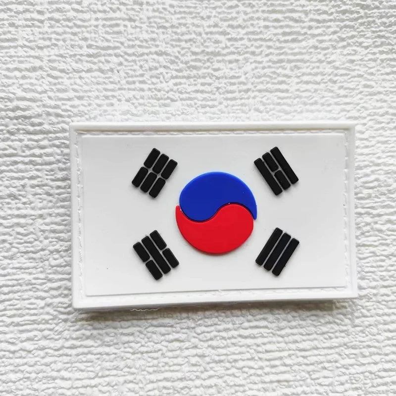 【We offer Customization】BR/CN/USA/MX/RU Removable Flag Sticker Patch Ornament on Tactical Backpack