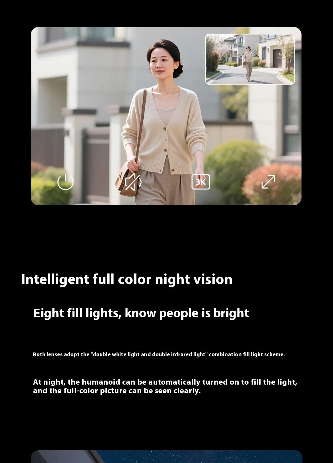 Xiaomi Outdoor Camera 4 Dual Version MJSXJ10HL IP66 Security Protection CCTV AI Detection Full-Color Night Vision Smart Home