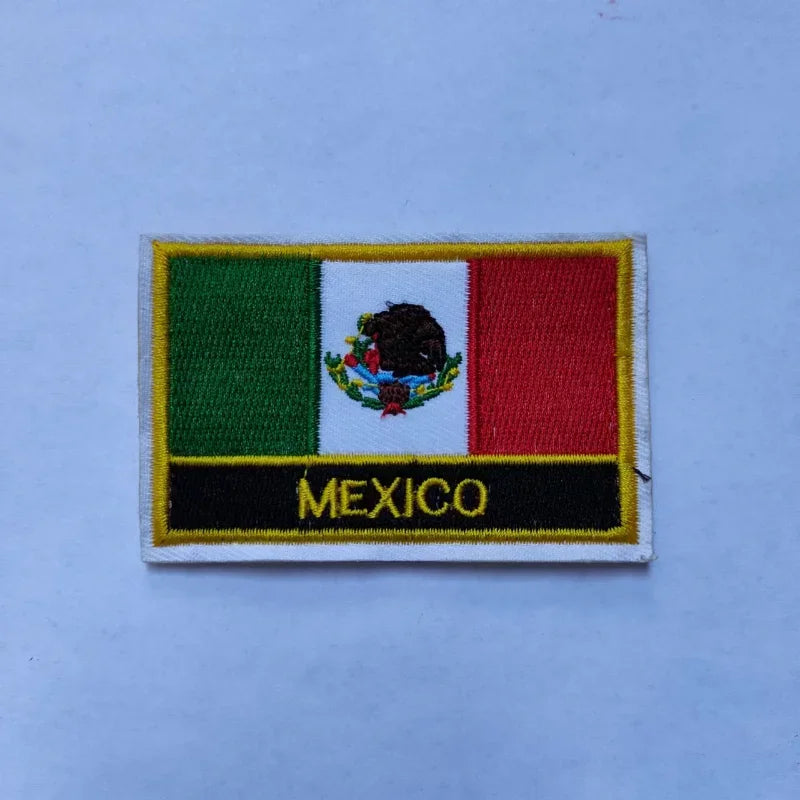 【We offer Customization】BR/CN/USA/MX/RU Removable Flag Sticker Patch Ornament on Tactical Backpack