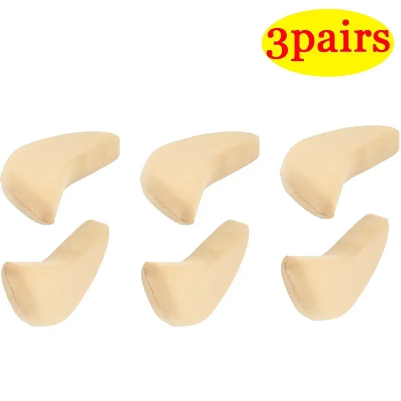 Coussinets d'insertion en éponge pour l'avant-pied, ajustement pour femmes, réduction de la taille des chaussures, soulagement de la douleur, semelles de remplissage pour talons hauts, coussin pour l'avant-pied et les orteils
