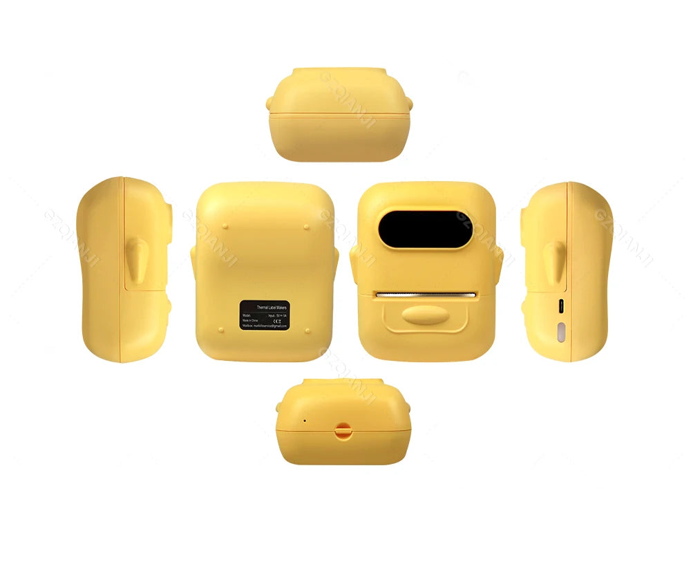 Marklife P50 Bluetooth Thermal Label Printer Barcode Sticker Paper Printer Self-adhesive Label Maker Labeling Portable Machine