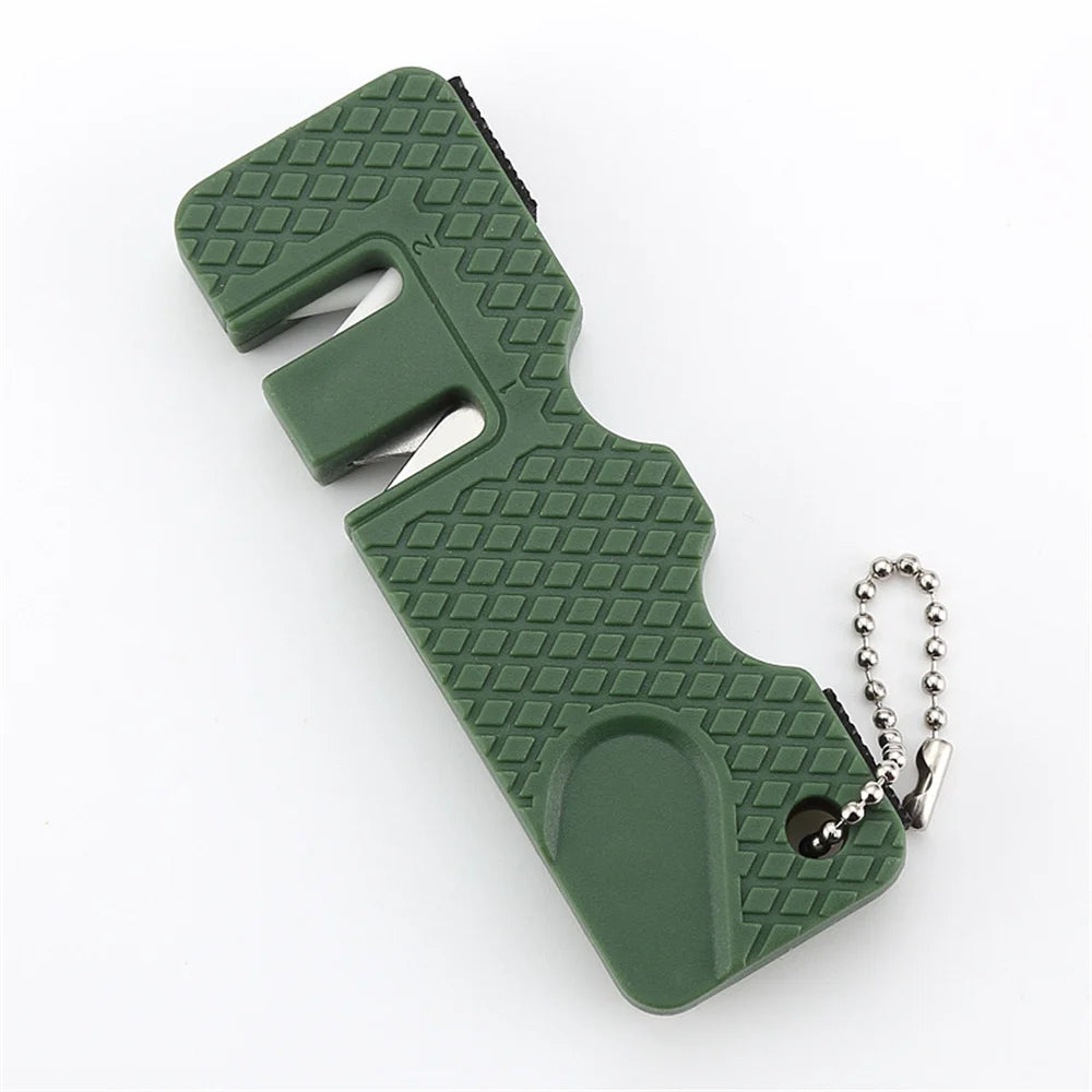 Knife Sharpener Pocket Ceramic Sharpen Diamond Tool Scissor Sharpen Gears Fish Hook Carbide Knife Whetstone Outdoor Multi Tools