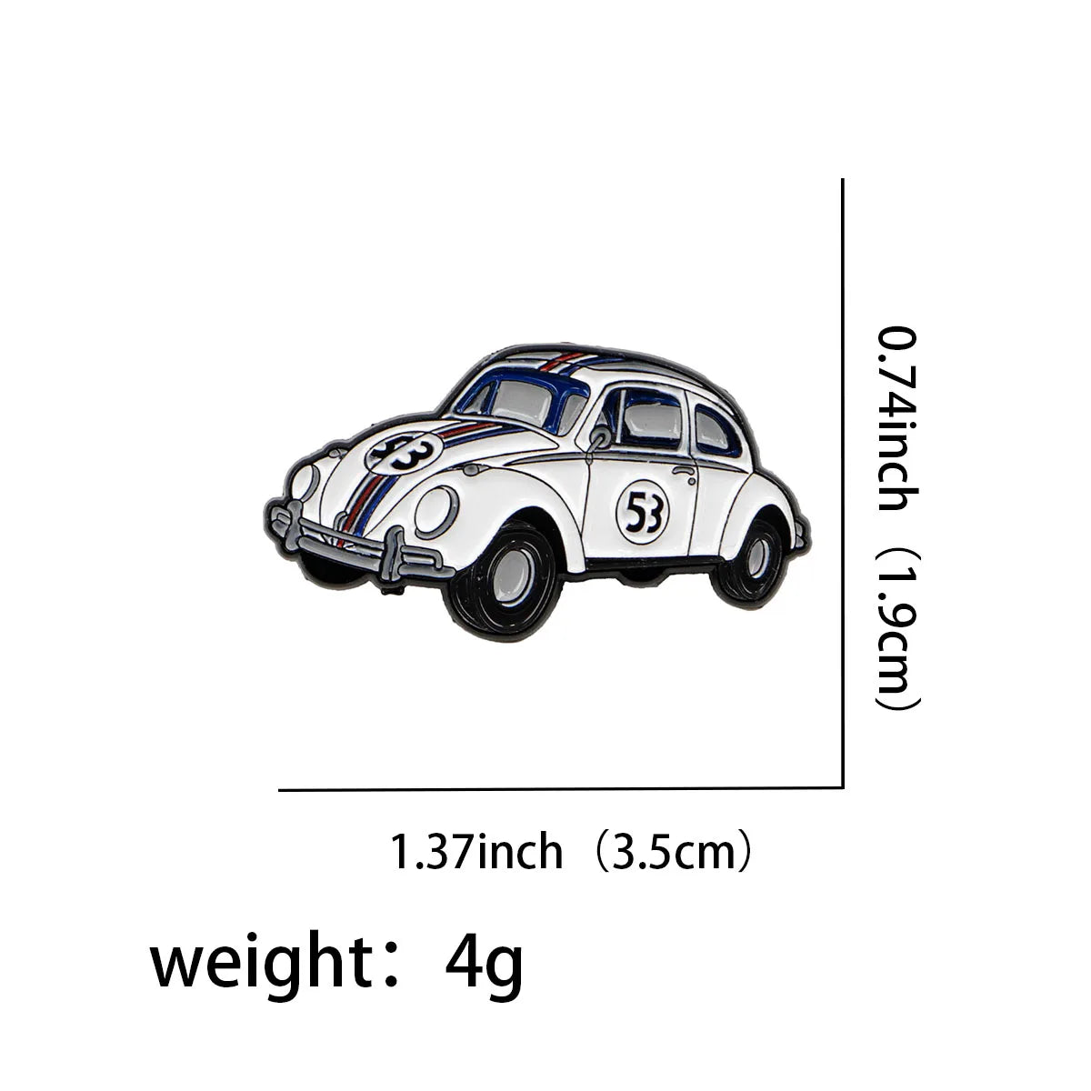 Broche en émail pour homme, motif voiture rétro coloré, pour vêtements, épingles à revers pour sacs à dos, badges, bijoux tendance