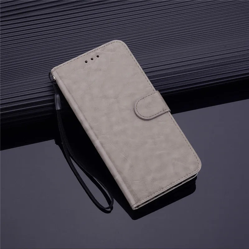 For Huawei P Smart Pro Case Phone Cover Soft Silicone Wallet Flip Case for Coque Huawei P Smart Pro Phone Case Fundas 2019 Cover