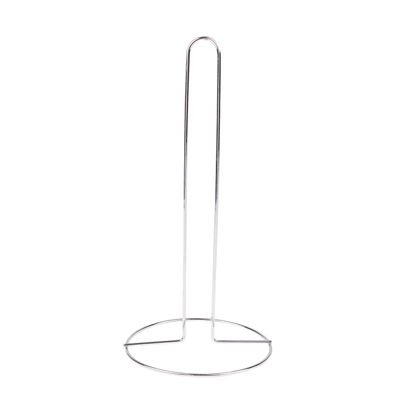 1PC Iron Kitchen Roll Paper Towel Holder Bathroom Paper Towel Holder Dining Table Vertical Napkin Holder Kitchen Storage Rack