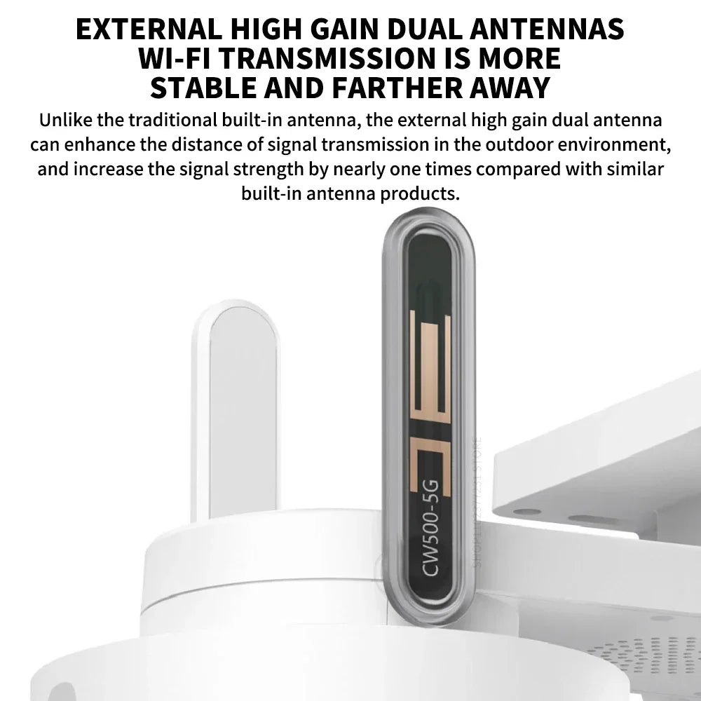 NEW Xiaomi Outdoor CW500 Dual Camera Version IP66 Security Protection CCTV AI Detection Full-Color Night Vision Smart Home