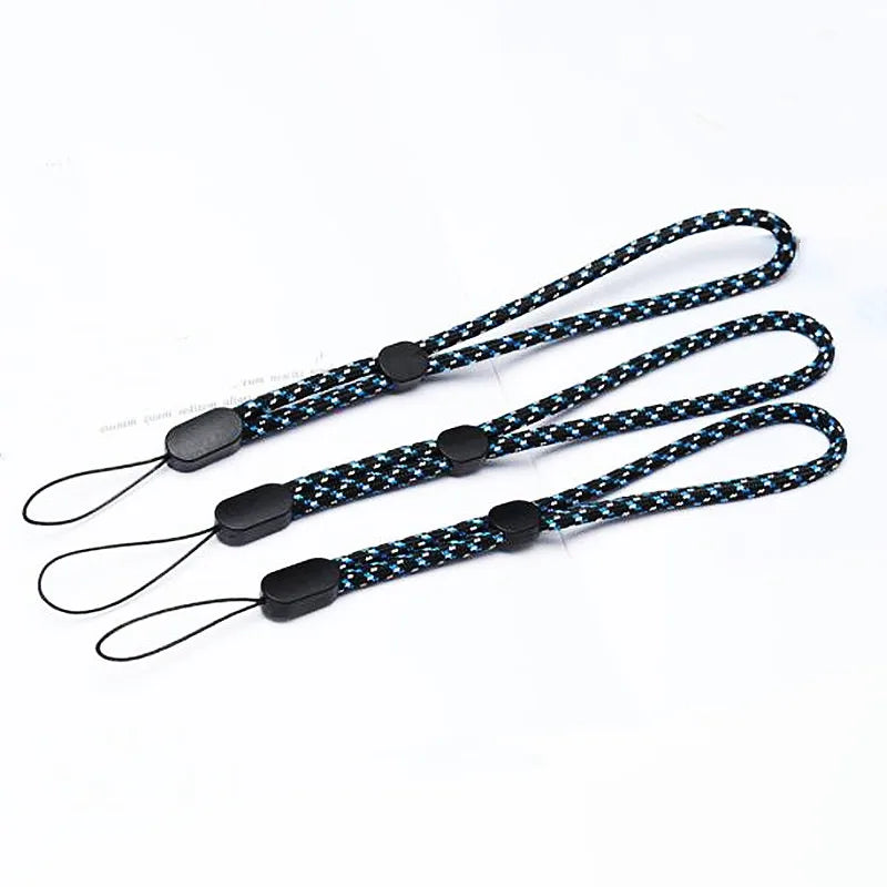 Lot de 10 dragonnes réglables de 19 cm pour accessoires électroniques, étuis de téléphone, porte-clés, appareil photo