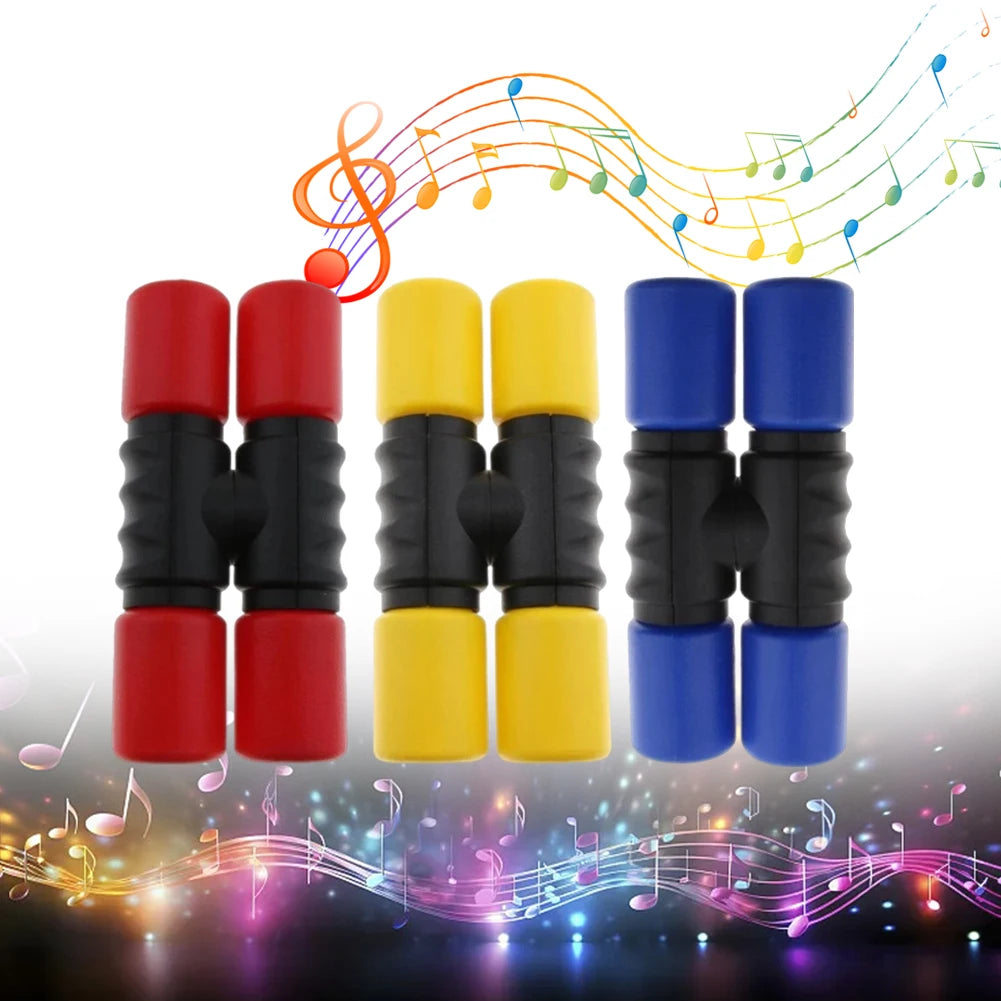 Sand Hammer Shaker Lightweight Plastic Double Shaker Rattle Percussion Musical Instruments Sand Hammer Giftsf For Beginners