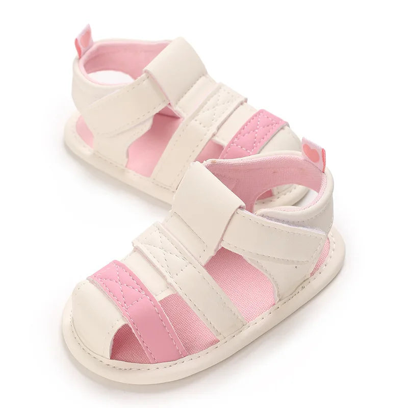 Newborn Infant Baby Boy Girls Shoes Summer Sandals Casual Soft Bottom Non-Slip Breathable Baby Shoes Toddler Shoes