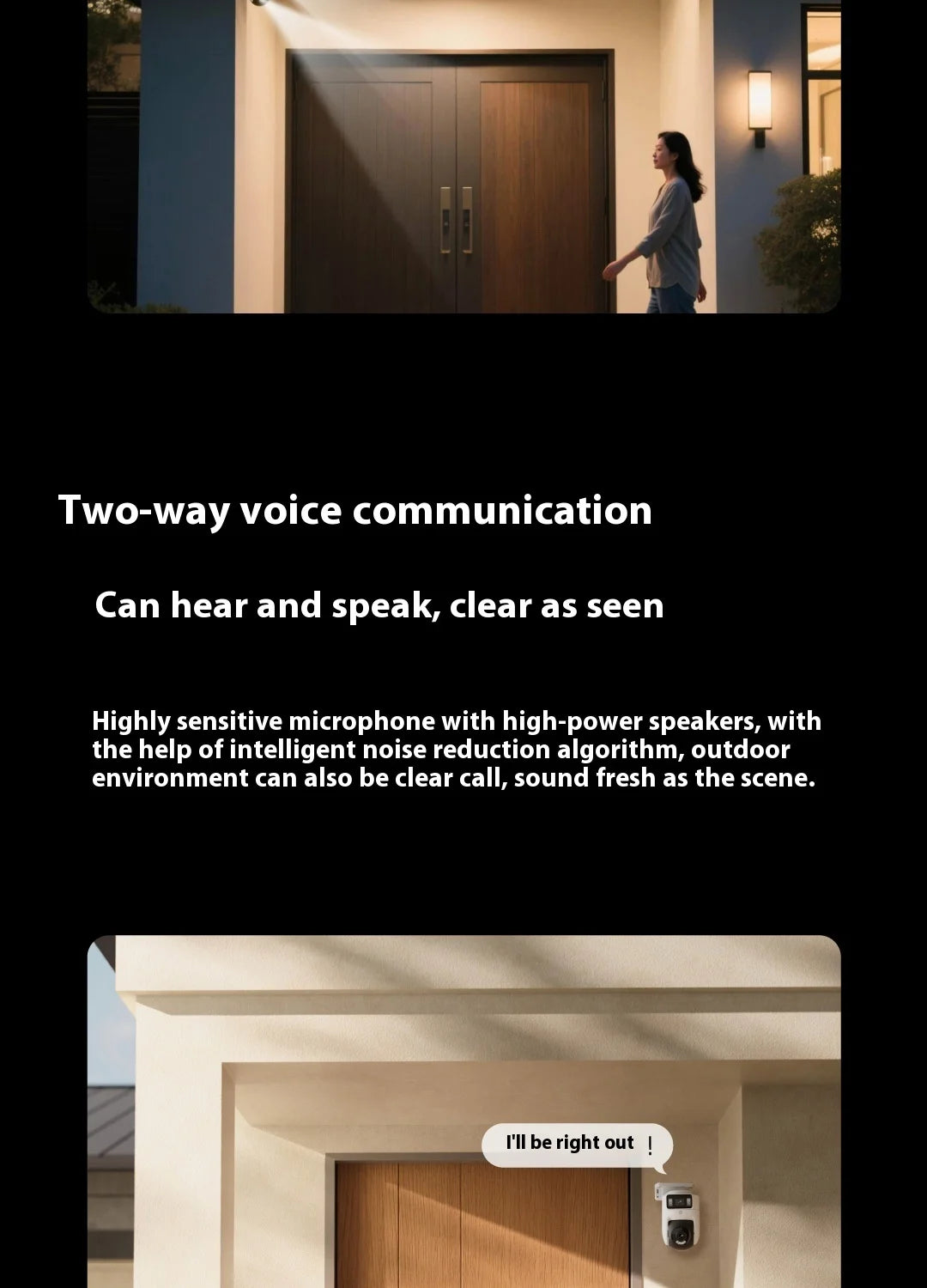 Xiaomi Outdoor Camera 4 Dual Version MJSXJ10HL IP66 Security Protection CCTV AI Detection Full-Color Night Vision Smart Home