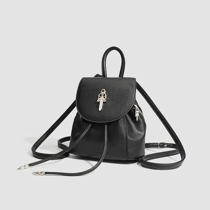 Fashionable Mini Travel Backpack for Women 2024 New Style Versatile Outdoor Bag Stylish Double Shoulder Bag Ladies Love