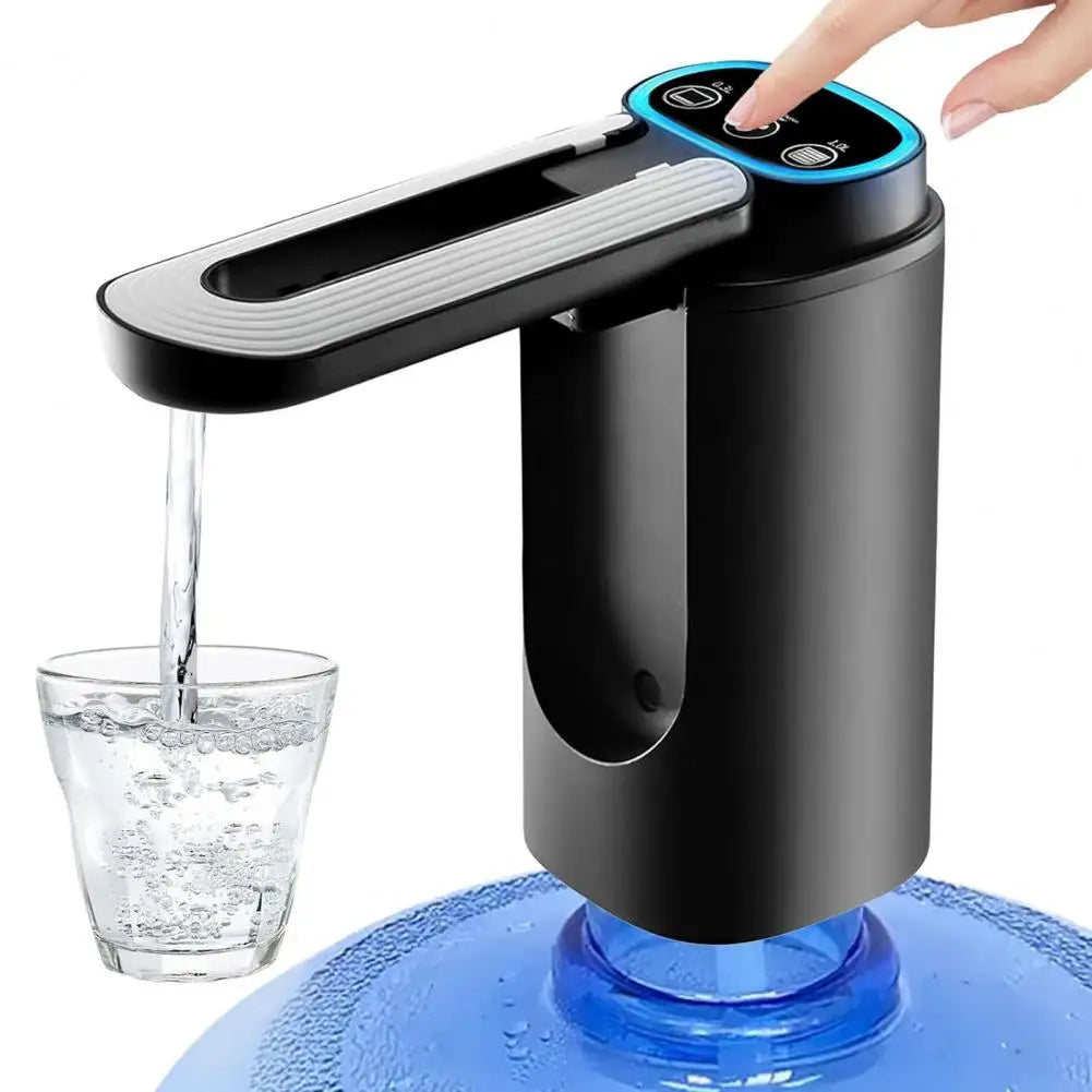 Distributeur d'eau automatique à pompe pour bouteille, chargement USB, distributeur d'eau électrique portable, pompe pour usage domestique et extérieur, pour bouteille de 2 à 5 gallons