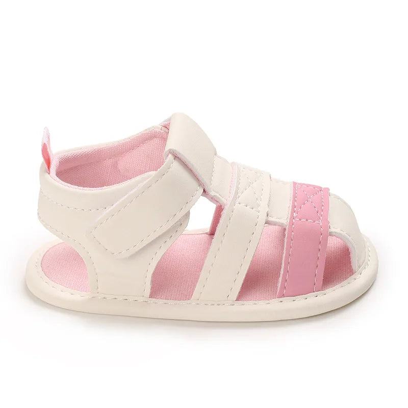 Newborn Infant Baby Boy Girls Shoes Summer Sandals Casual Soft Bottom Non-Slip Breathable Baby Shoes Toddler Shoes
