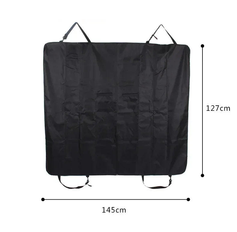 Housse de siège auto pour chien, imperméable, coussin de siège arrière pour animaux de compagnie, hamac pliable pour chat, coffre, siège arrière