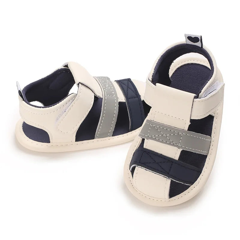 Newborn Infant Baby Boy Girls Shoes Summer Sandals Casual Soft Bottom Non-Slip Breathable Baby Shoes Toddler Shoes