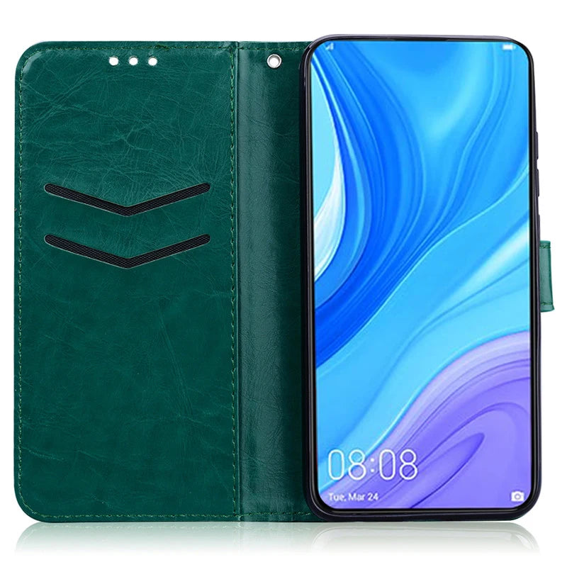For Huawei P Smart Pro Case Phone Cover Soft Silicone Wallet Flip Case for Coque Huawei P Smart Pro Phone Case Fundas 2019 Cover