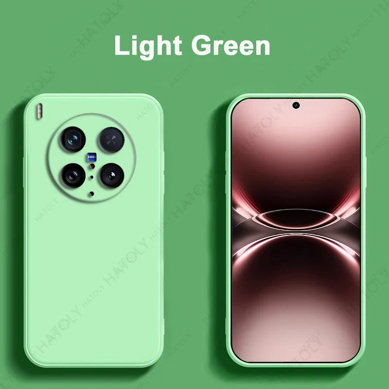 Fashion Liquid Silicone Phone Case For vivo X200 Ultra Case Cover Soft Funda чехол Protective For vivo X200 Ultra 5G Back Cover