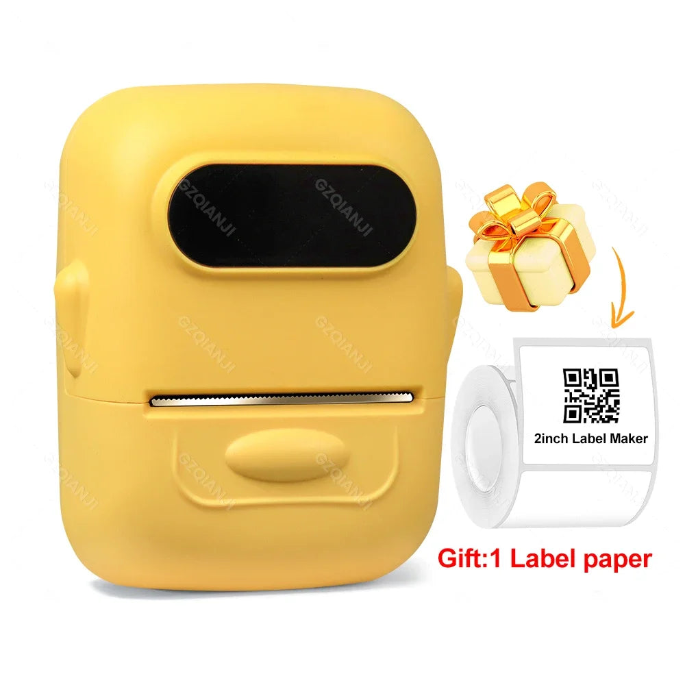 Marklife P50 Bluetooth Thermal Label Printer Barcode Sticker Paper Printer Self-adhesive Label Maker Labeling Portable Machine