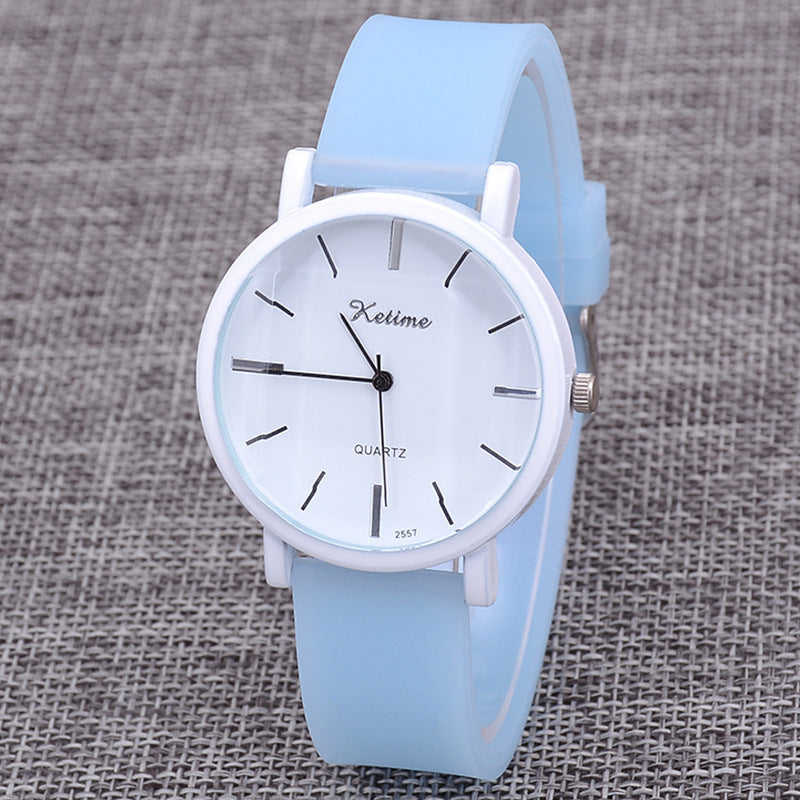 Fashion Silicone Band Quartz Watch
