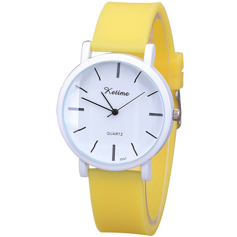 Fashion Silicone Band Quartz Watch