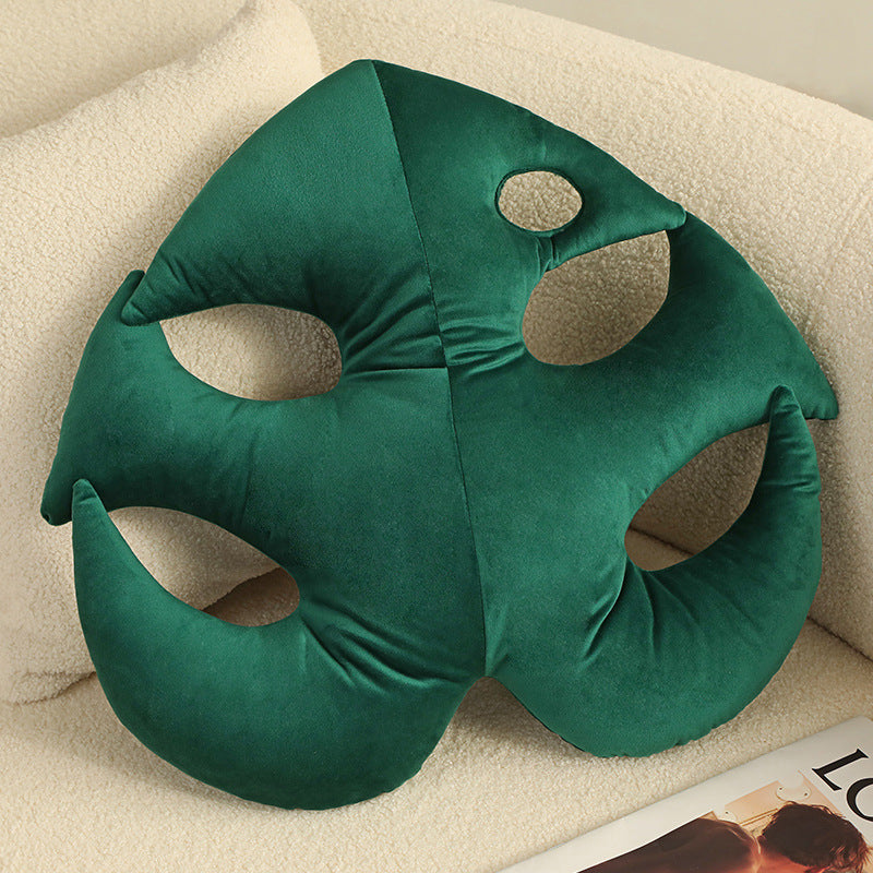 Coussin de plante verte Philodendron pour la maison