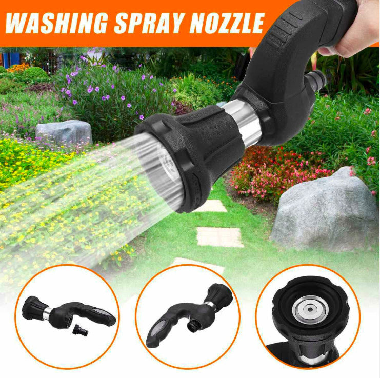 Buse de nettoyage puissante pour tuyau d'arrosage, pelouse, jardin, lavage de voiture