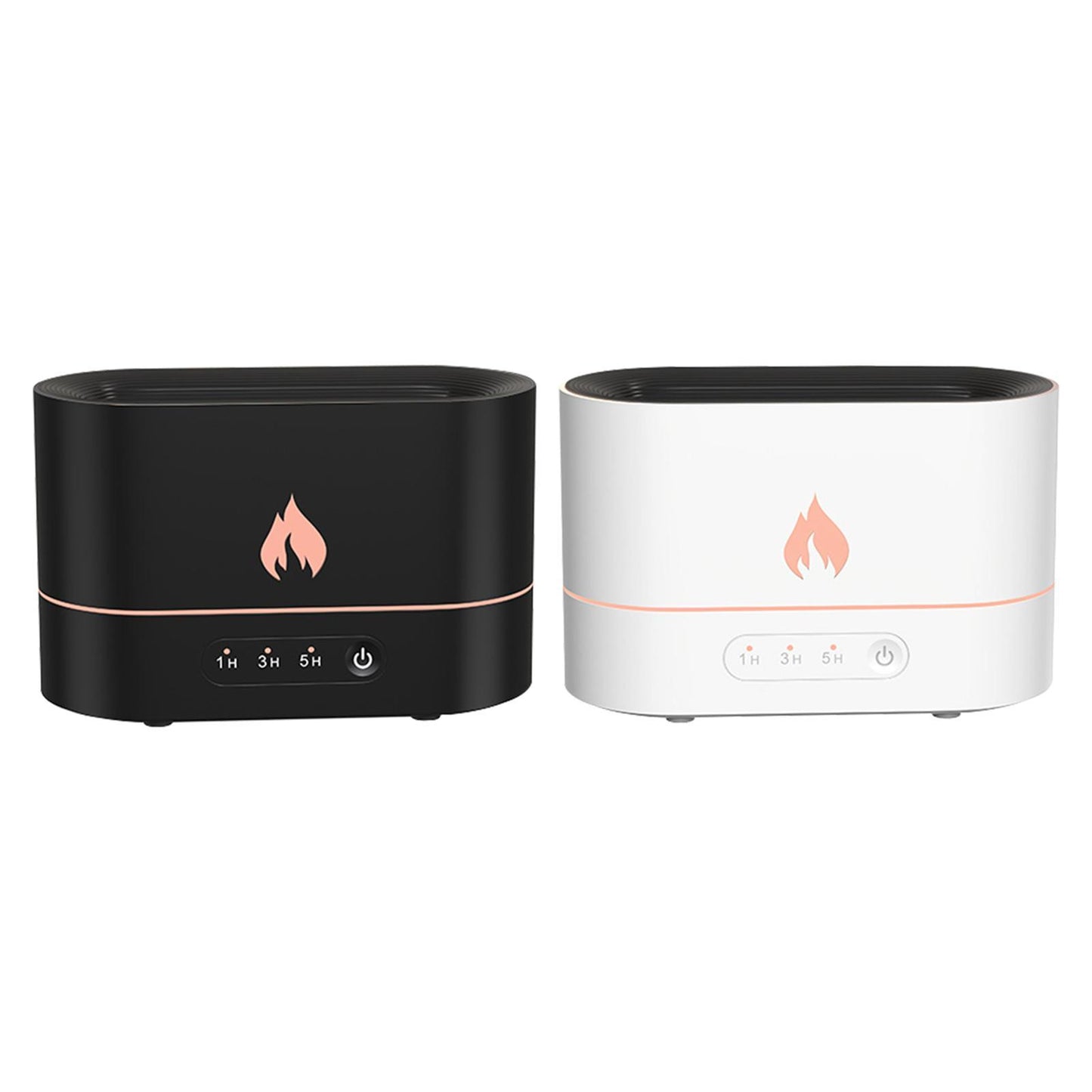 Siming Flame Machine d'aromathérapie Maison Chambre Silencieux Atmosphère Lumière Humidificateur Diffuseur de Flamme Décoration Intérieure