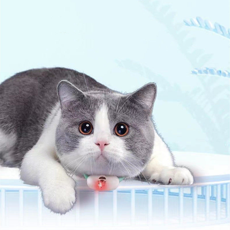 Jouet automatique pour chat, collier intelligent pour taquiner le chat, chargement USB électrique, jouets amusants pour chaton, articles de dressage interactifs pour animaux de compagnie