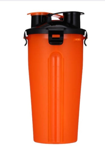 Distributeur d'eau 2 en 1 pour animaux de compagnie, bol portable en silicone pour voyage, pour chien et chat