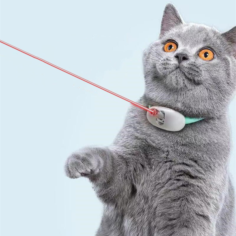 Jouet automatique pour chat, collier intelligent pour taquiner le chat, chargement USB électrique, jouets amusants pour chaton, articles de dressage interactifs pour animaux de compagnie