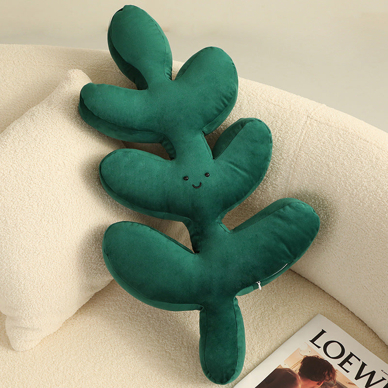 Coussin de plante verte Philodendron pour la maison