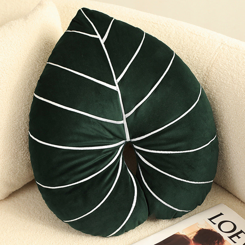 Coussin de plante verte Philodendron pour la maison
