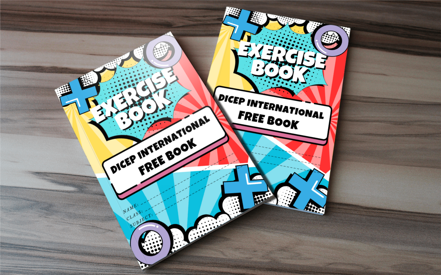 3 in 1 pack, FREE Exercise Note Book for secondary, and tertiary school student, 100% Free, Not for sale