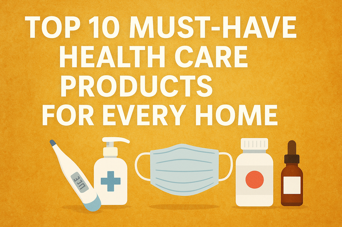 Top 10 Must-Have Health Care Products for Every Home