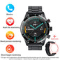 Smart Blood Pressure Heart Rate Bluetooth Multifunctional Men Business Watch
