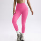 High Elastic Breathability Yoga Pants Women's Sports Tight High Waist Trousers