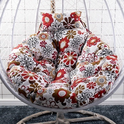 Swing Bird Nest Rattan Chair Removable And Washable Round Cradle Chair Cushion