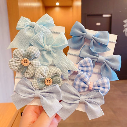 Baby Hair Rope Girls' Fabric Bow